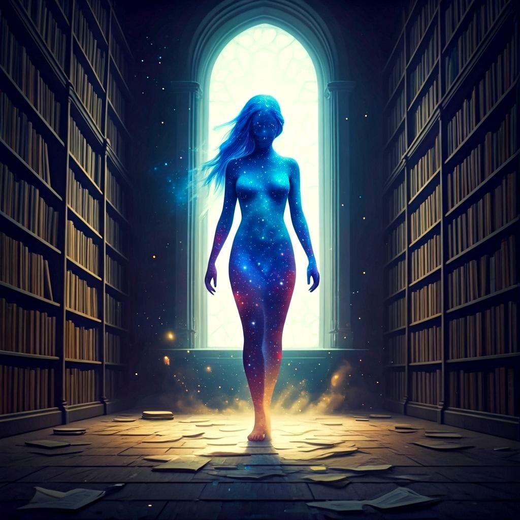 Celestial in the Library