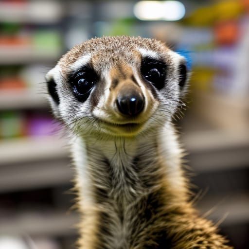 Cute meerkat