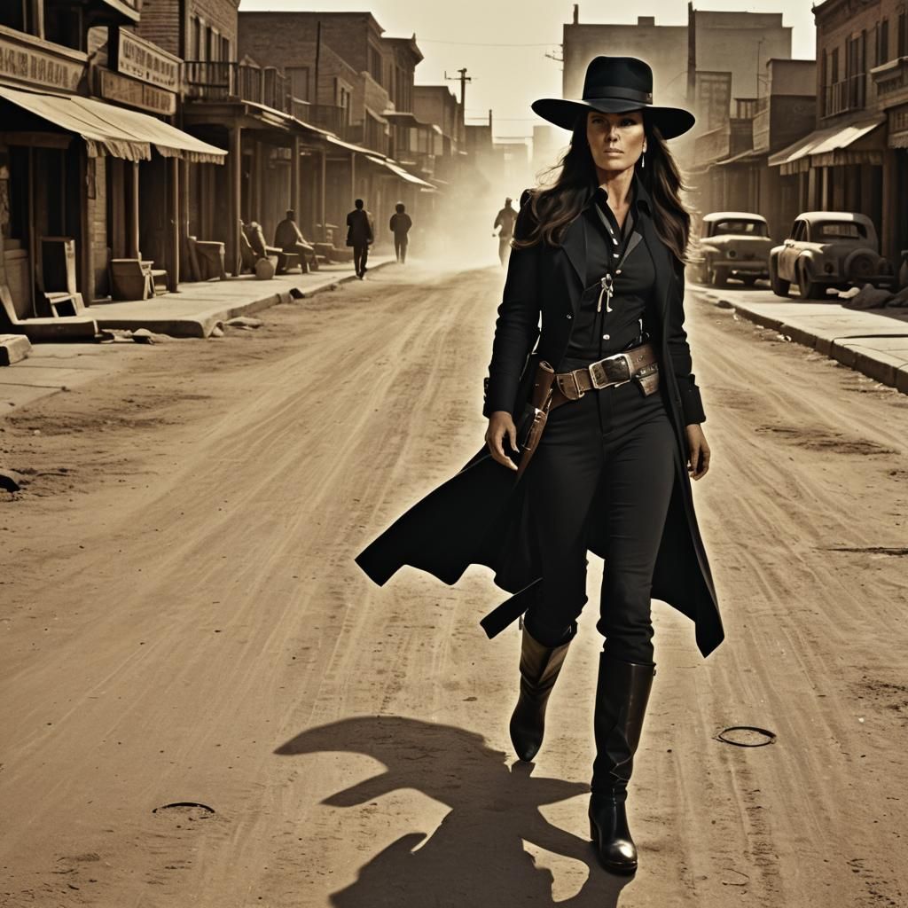 The Lady of Shadows, The Girl in Black, The Ebony Wanderer, and The Dark Siren. Many titles, one lone woman.