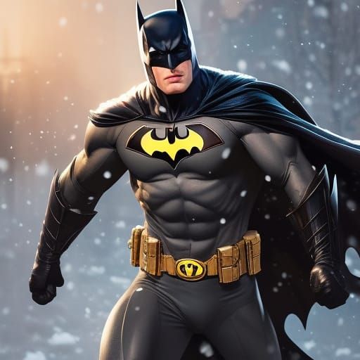 Batman: Winter Solstice 8 - AI Generated Artwork - NightCafe Creator