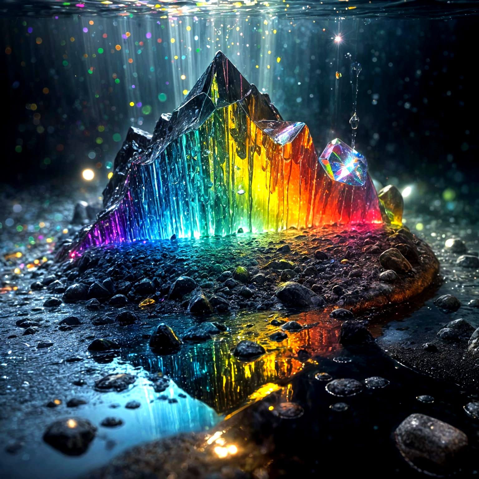 crystal prism  by @photon