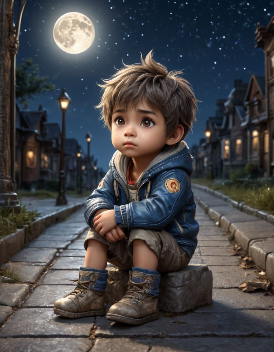 Littlest WereBoy Waiting