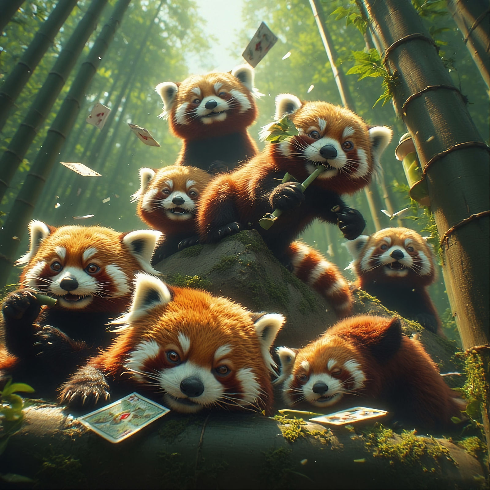 Pandamonium.. its a new game that I 'red' about!