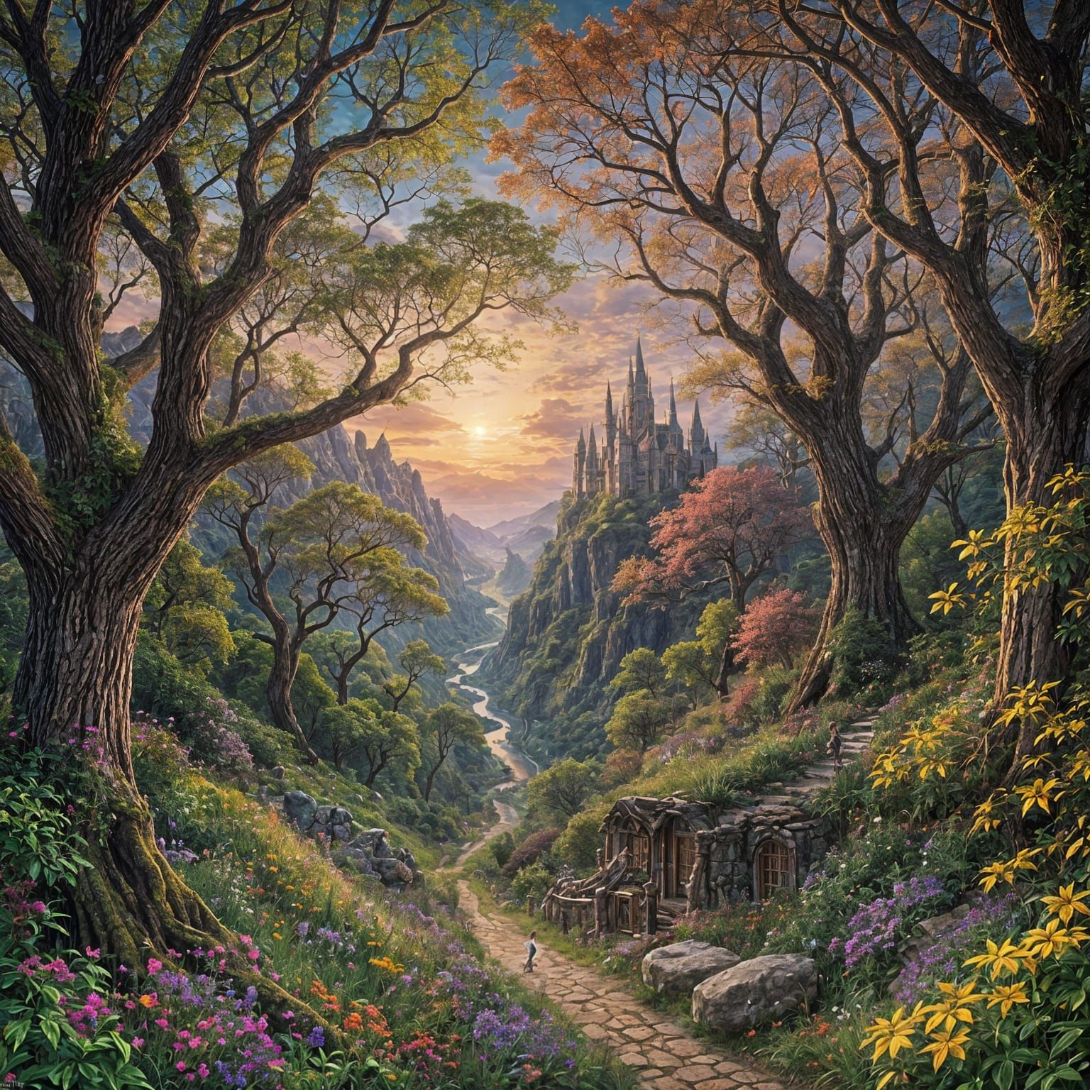 Follow the path to find the magic.  by @BizNizil