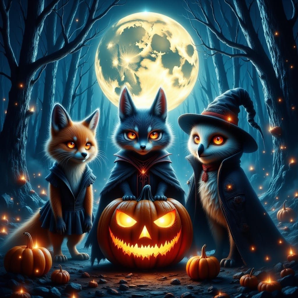 Ежедневное задание № 1114: Животные, Одетые для Хэллоуина 