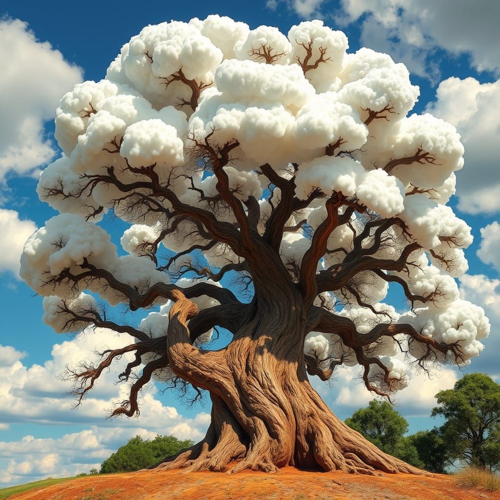 Cloud Tree  by @Lothegorn