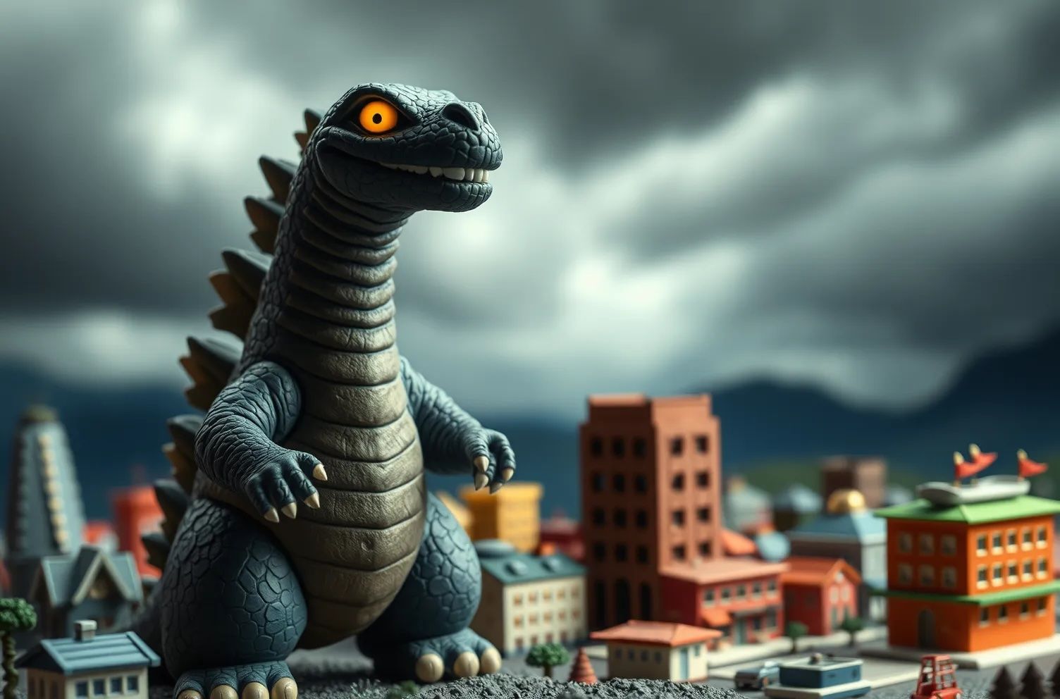 Then you have a responsibility which no man has ever faced: you have your fear, which might become reality; and you have...