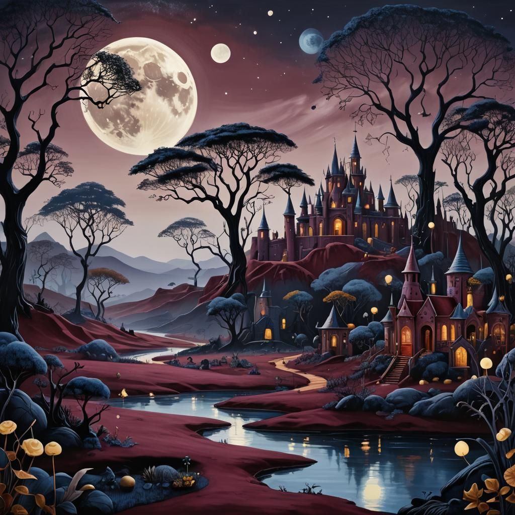 Dreamscape   by @Majica Alvarez Sanchez