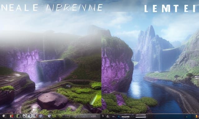 Unreal Engine 5 Cinema 4D HDR