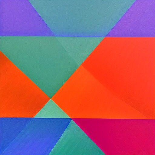 Triangles AI Generated Artwork NightCafe Creator