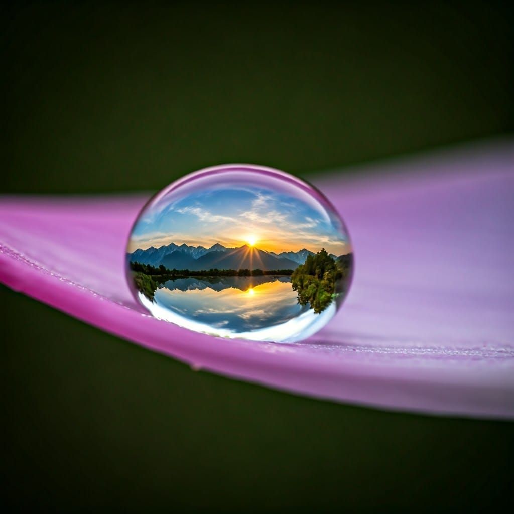 The World in a Dewdrop
..
