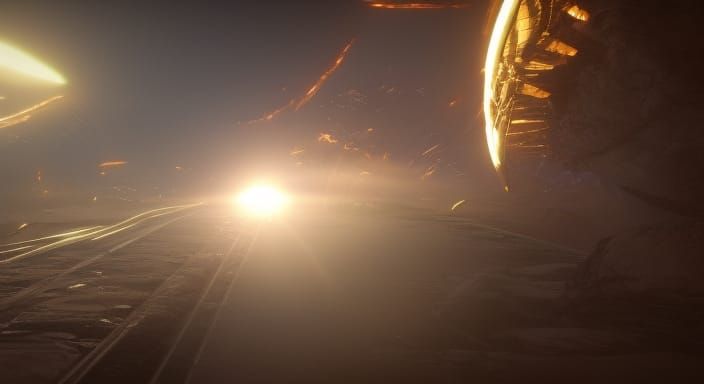 Regenerative, moving image encapsulating a remarkable Sci fi...
