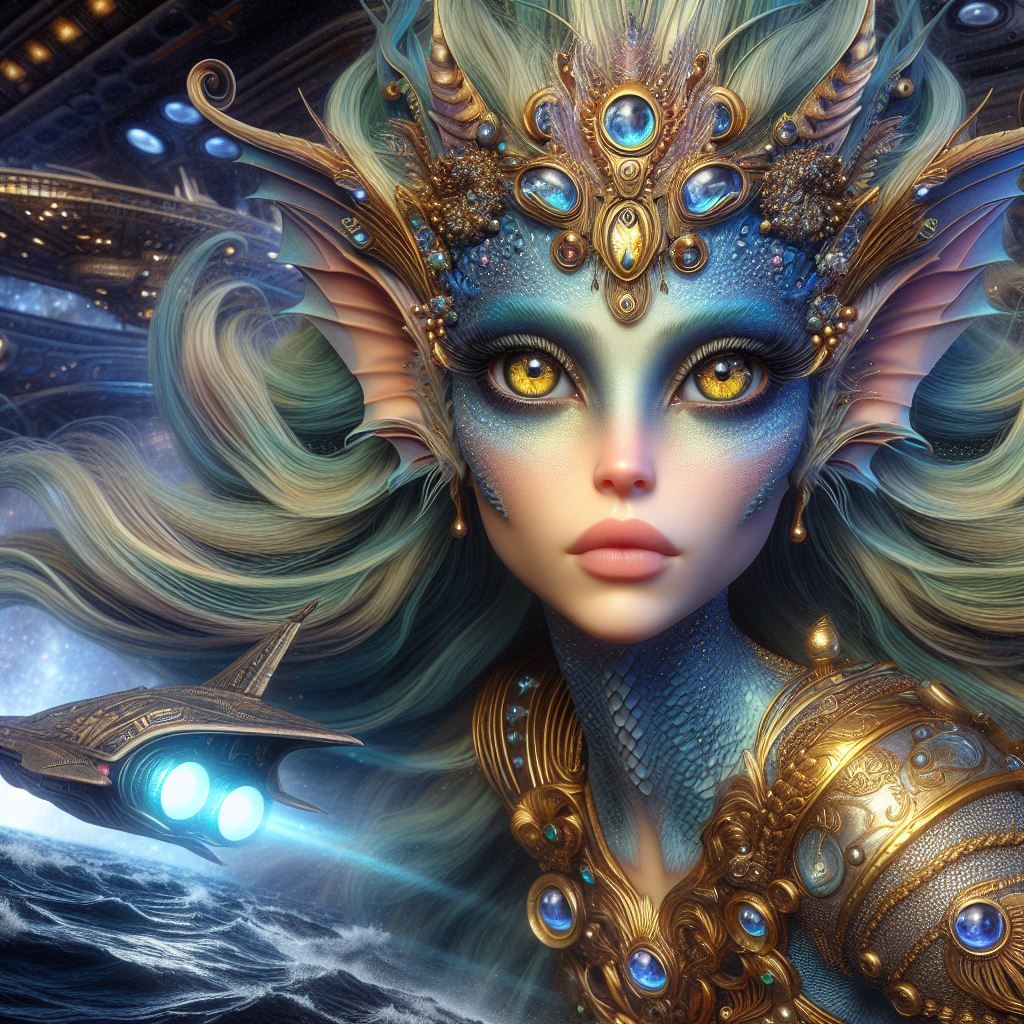 "Water World Queen" Different Worlds