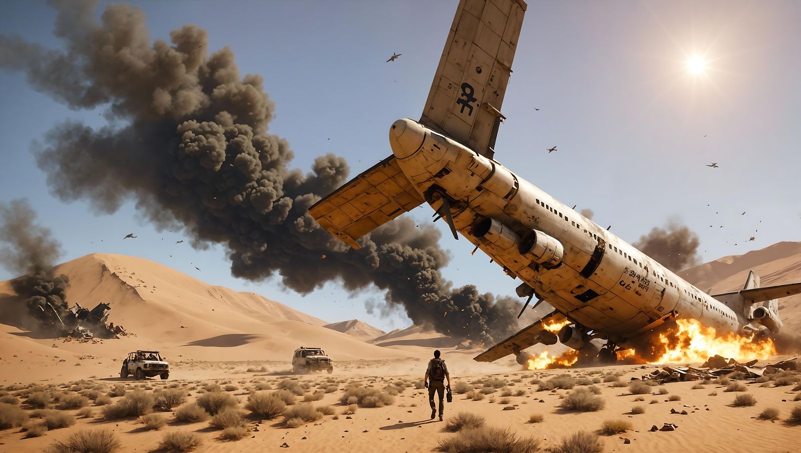 “Uncharted 3: Drake’s Deception” plane crash