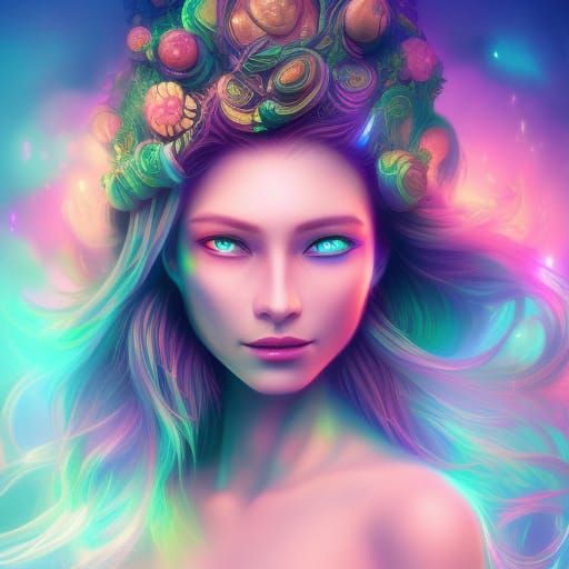 Goddess of Light - AI Generated Artwork - NightCafe Creator