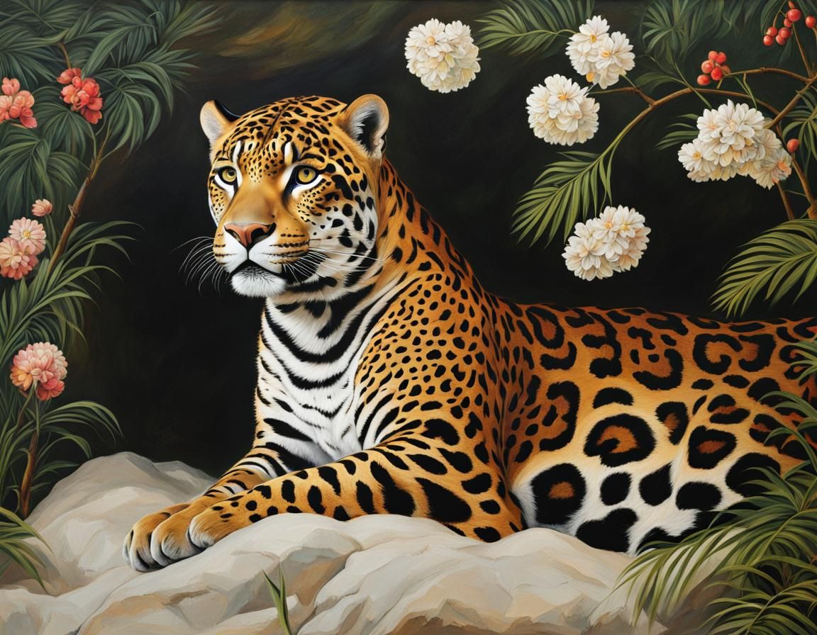 Stunning Jaguar AI Generated Artwork NightCafe Creator