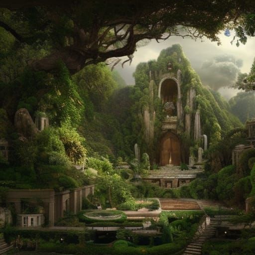 The garden of souls  by @Elizabeth Rhoads