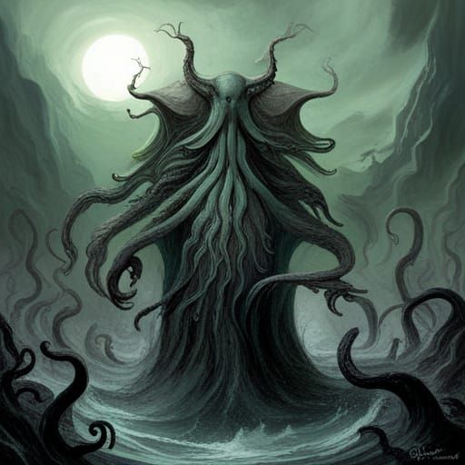 Eldritch Terror - AI Generated Artwork - NightCafe Creator