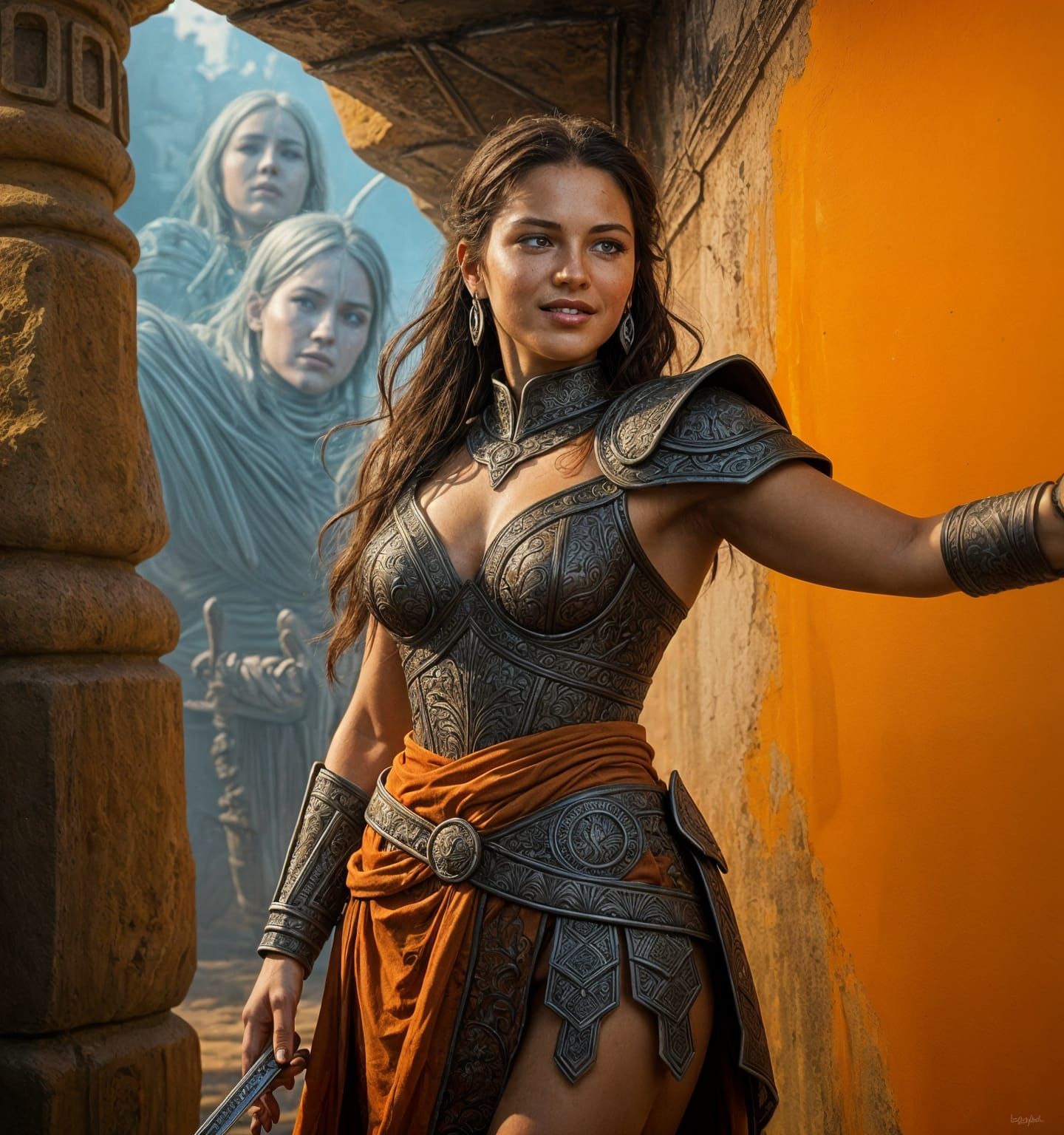 and over-here, the new kitchen with dishwasher.