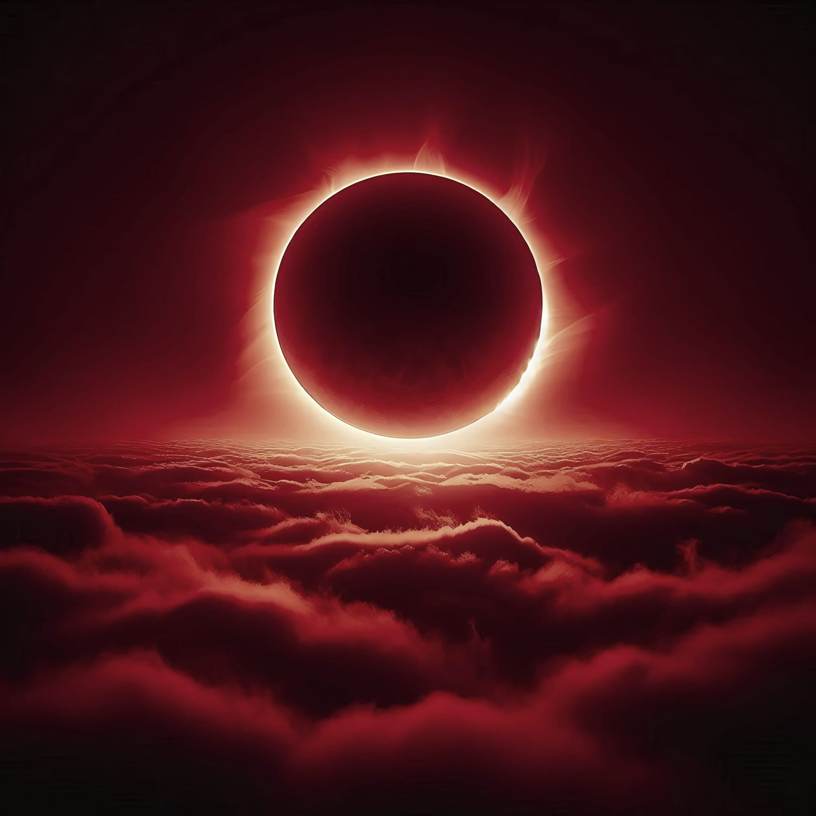 Red Sun Eclipse (Uploaded)