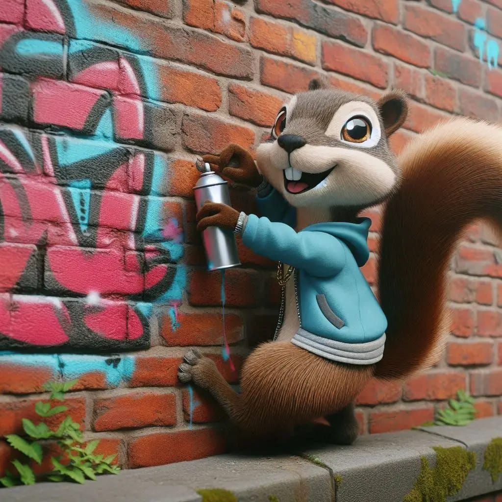 Mischievous Squirrel