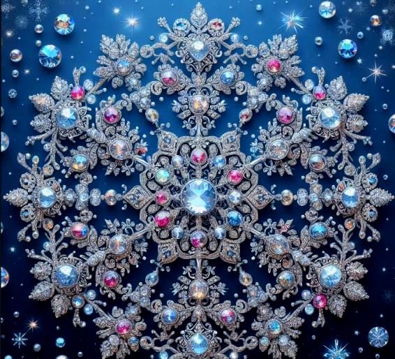 Jewelry Snowflakes Art By Archangel Tara