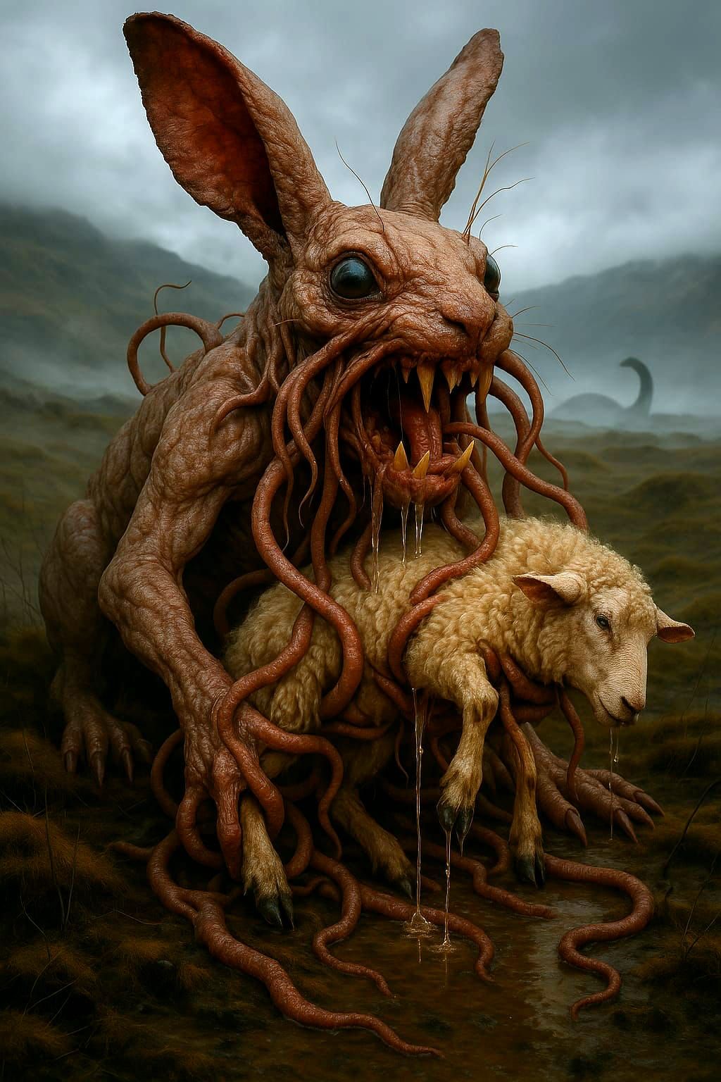 The Highland Wool Gatherer Helps Collect Lost Sheep