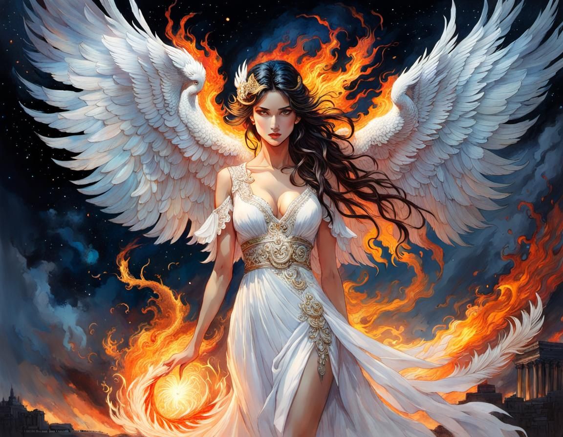 Phoenixia - AI Generated Artwork - NightCafe Creator