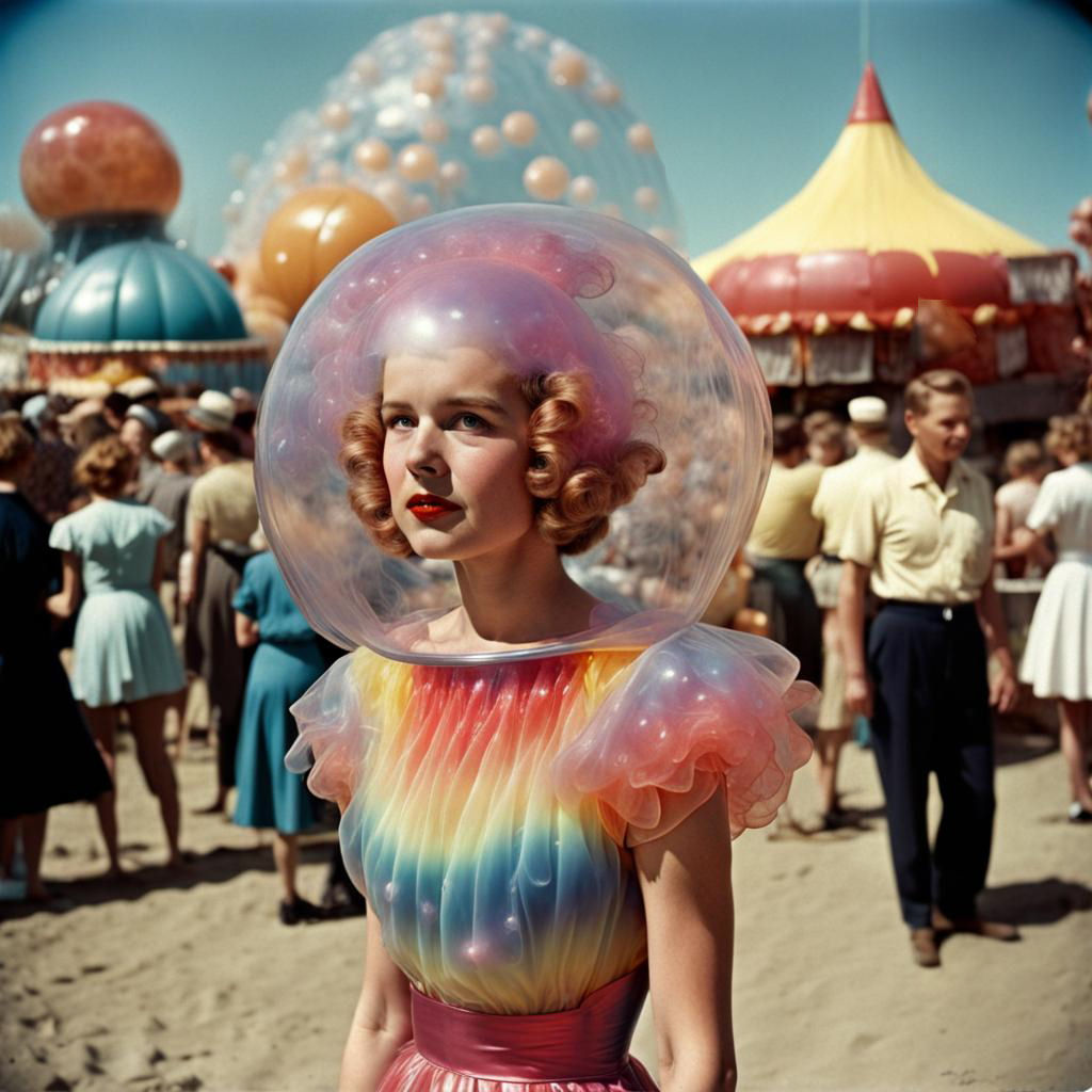 Ellie Etherium, California Space Fair 1930s