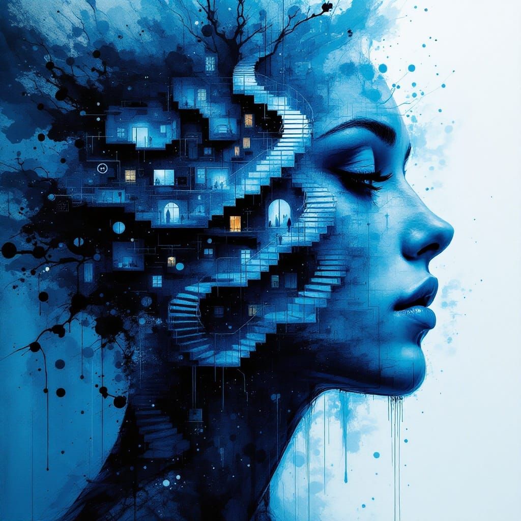 Feeling blue  by @Kfrdx