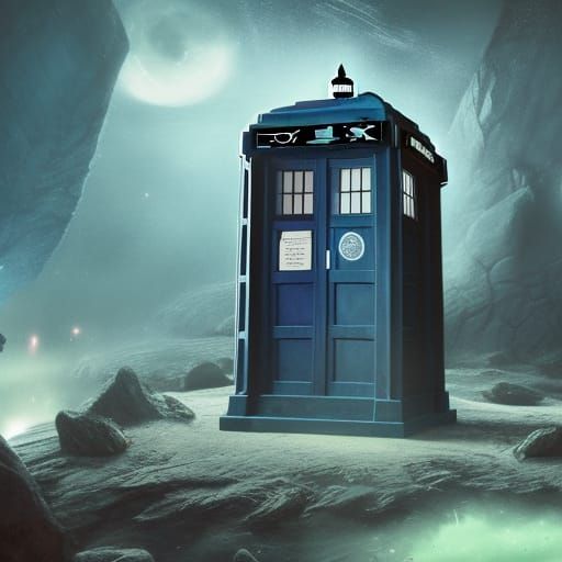 Tardis time travel  by @kira