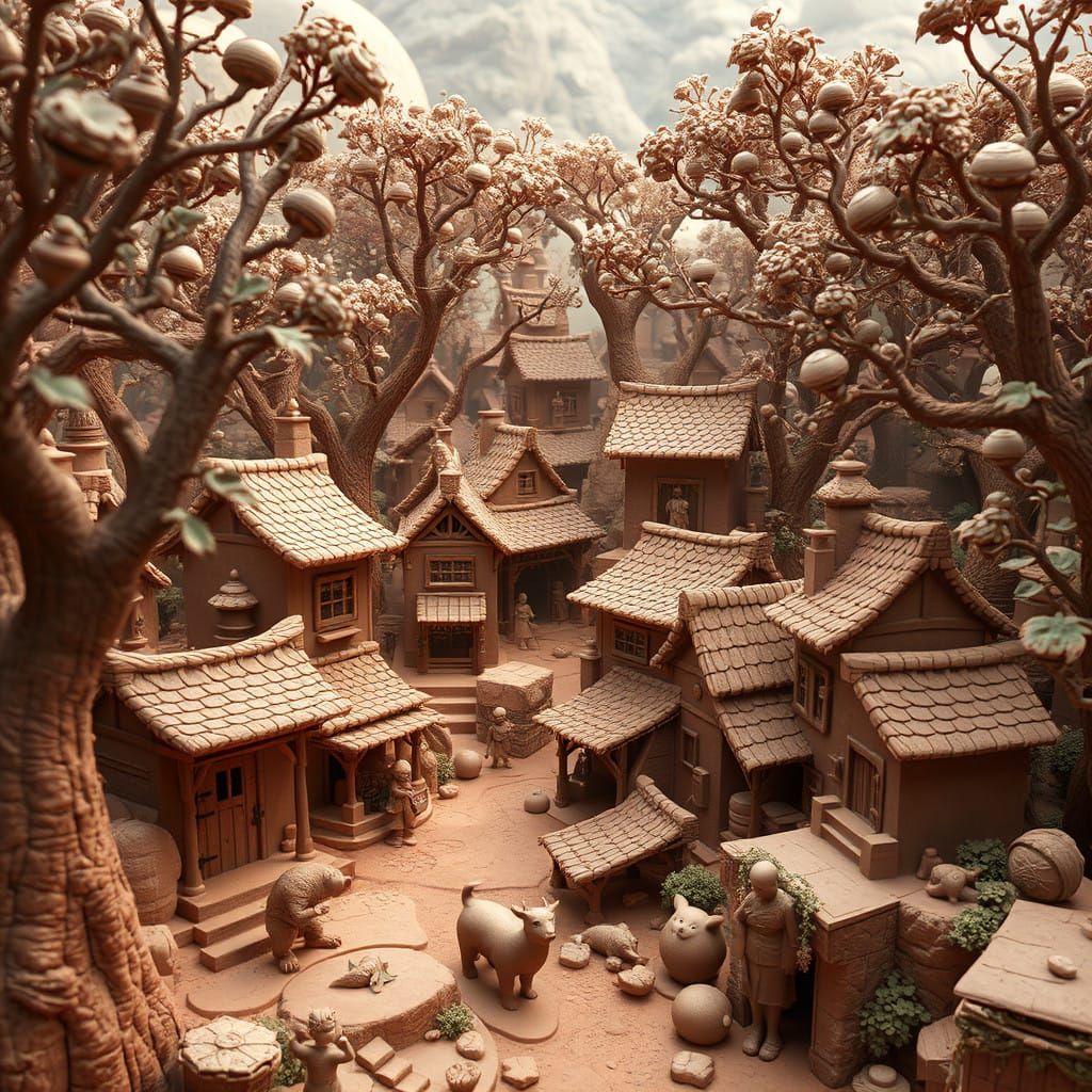 Things Made of Clay  Daily Challenge #808  by @Lostmark