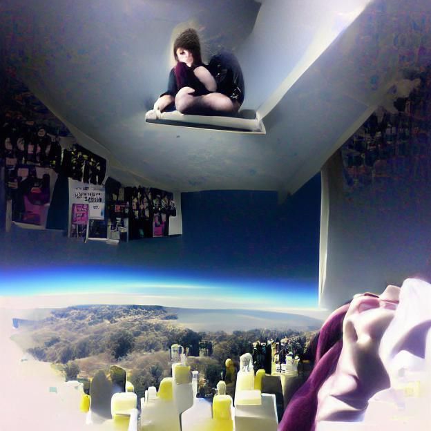 I'm all alone so far up here
And my oxygen's all gone