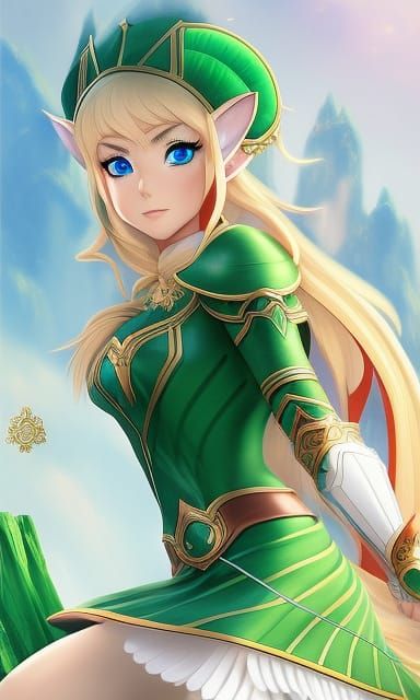 Portrait of an unknown Fantasy RPG hero