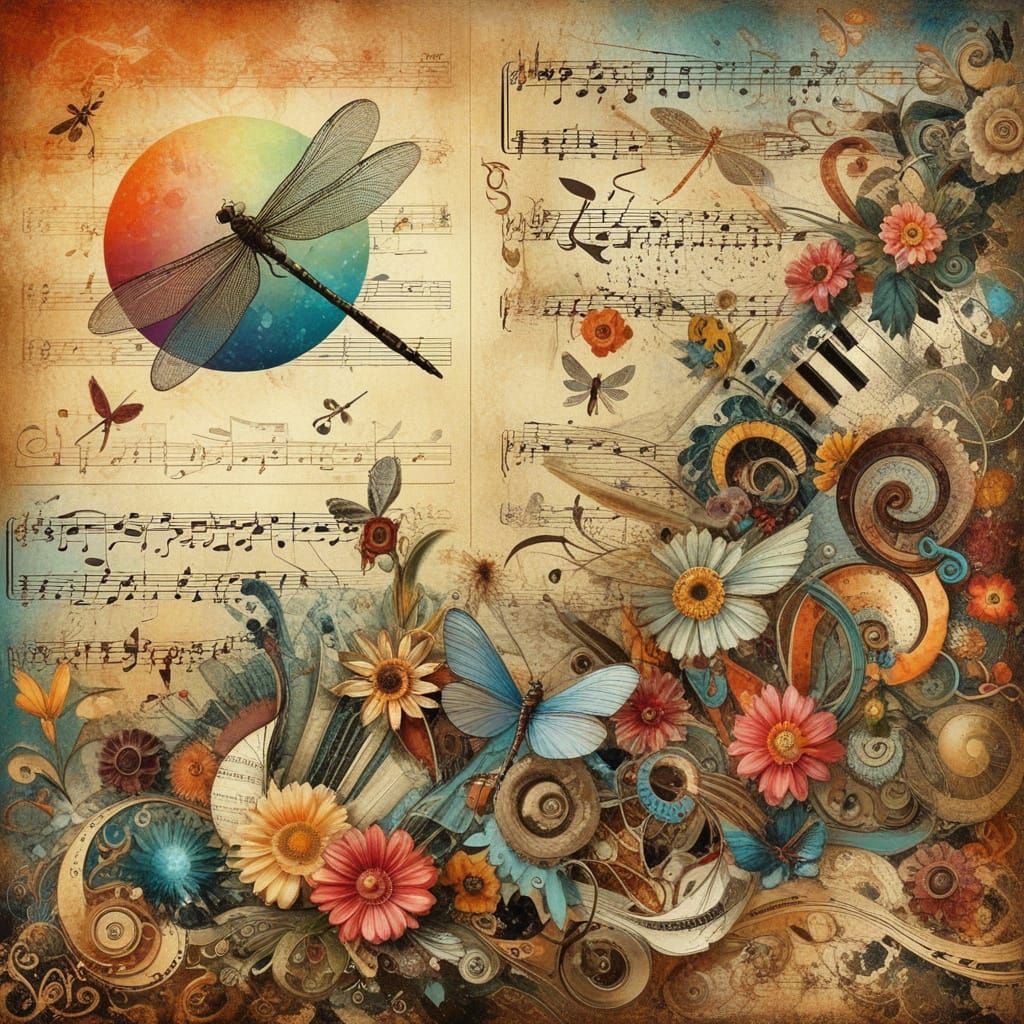 Dragonfly Melodies 7 likes  by @MindlessCreations