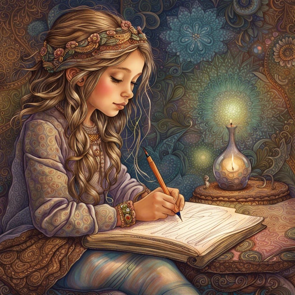 Dear Diary..  by @Jaks