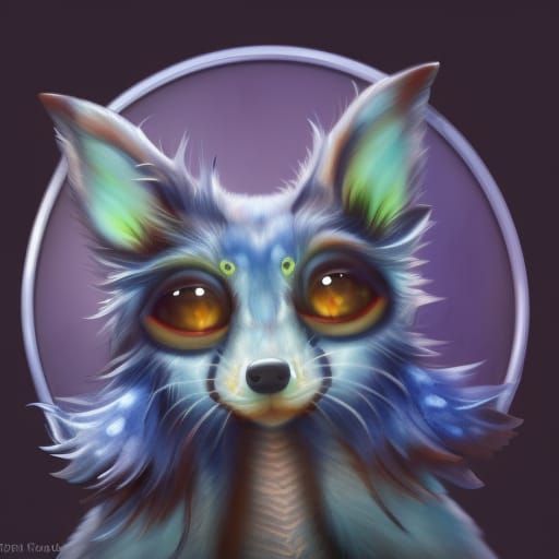 blue monster fox