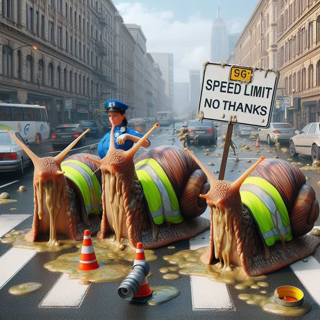Klebriger Protest