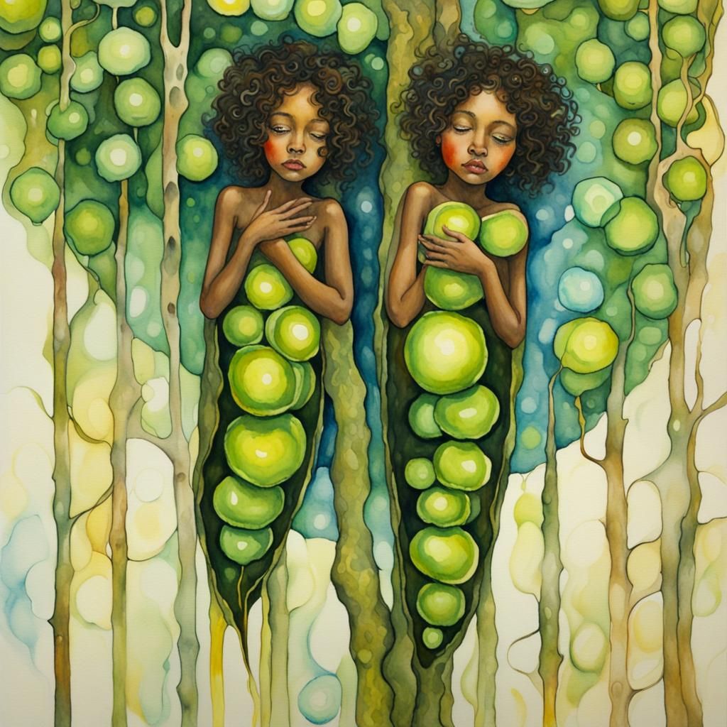 Two Peas in a Pod   by @INTERCEDENCE