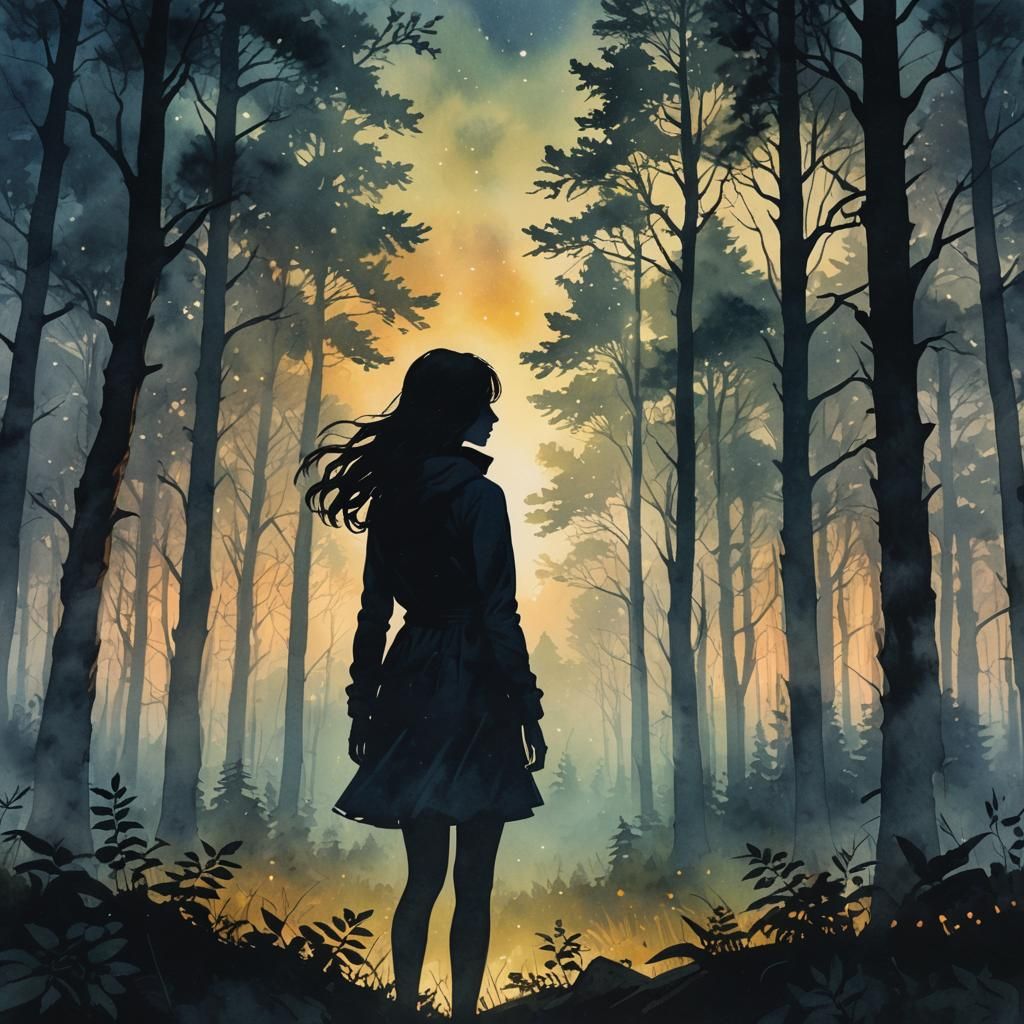The Forest Girl  by @Litnut17