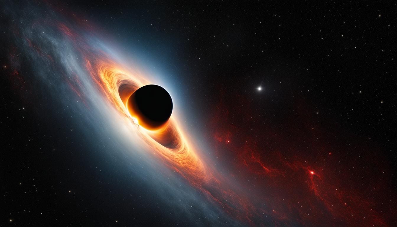A Black Hole Devouring a Star  by @Other Worldly