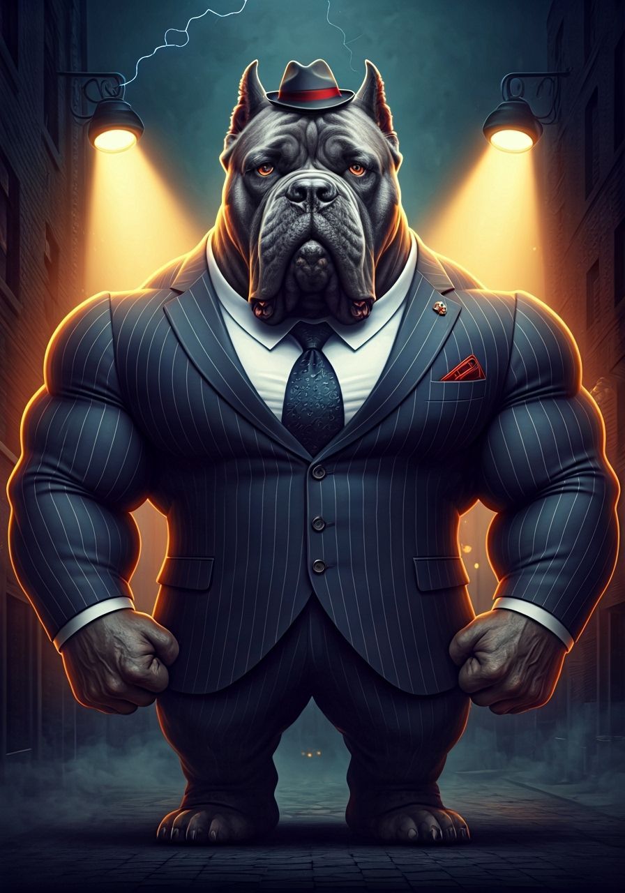 Crazy Cane Corso Lady