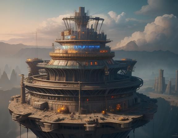 Downsphere control tower