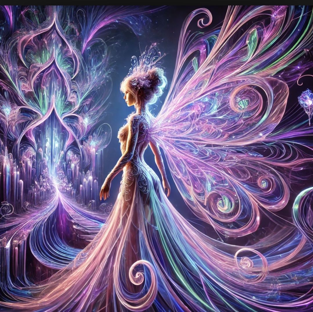 Celestial Fairy and the Amethyst Spire