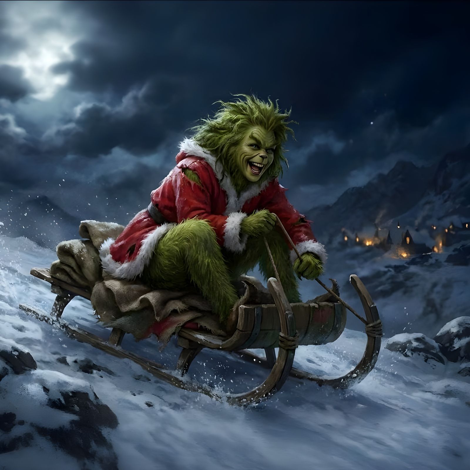 lady grinch