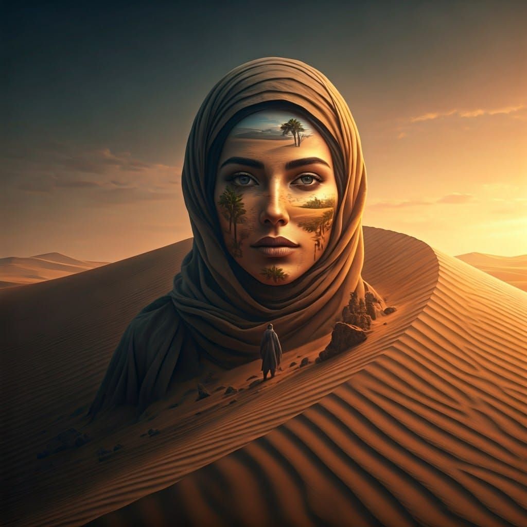 Looking for the oasis  by @Human Deliciousness