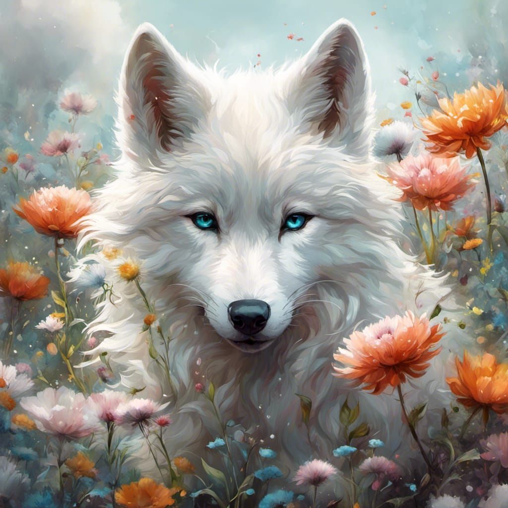 White wolf