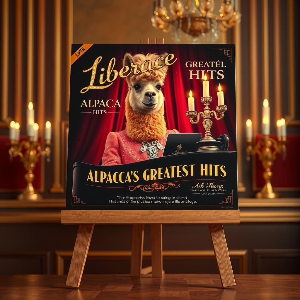 Liberace Alpaca’s Greatest Hits   by @airzip