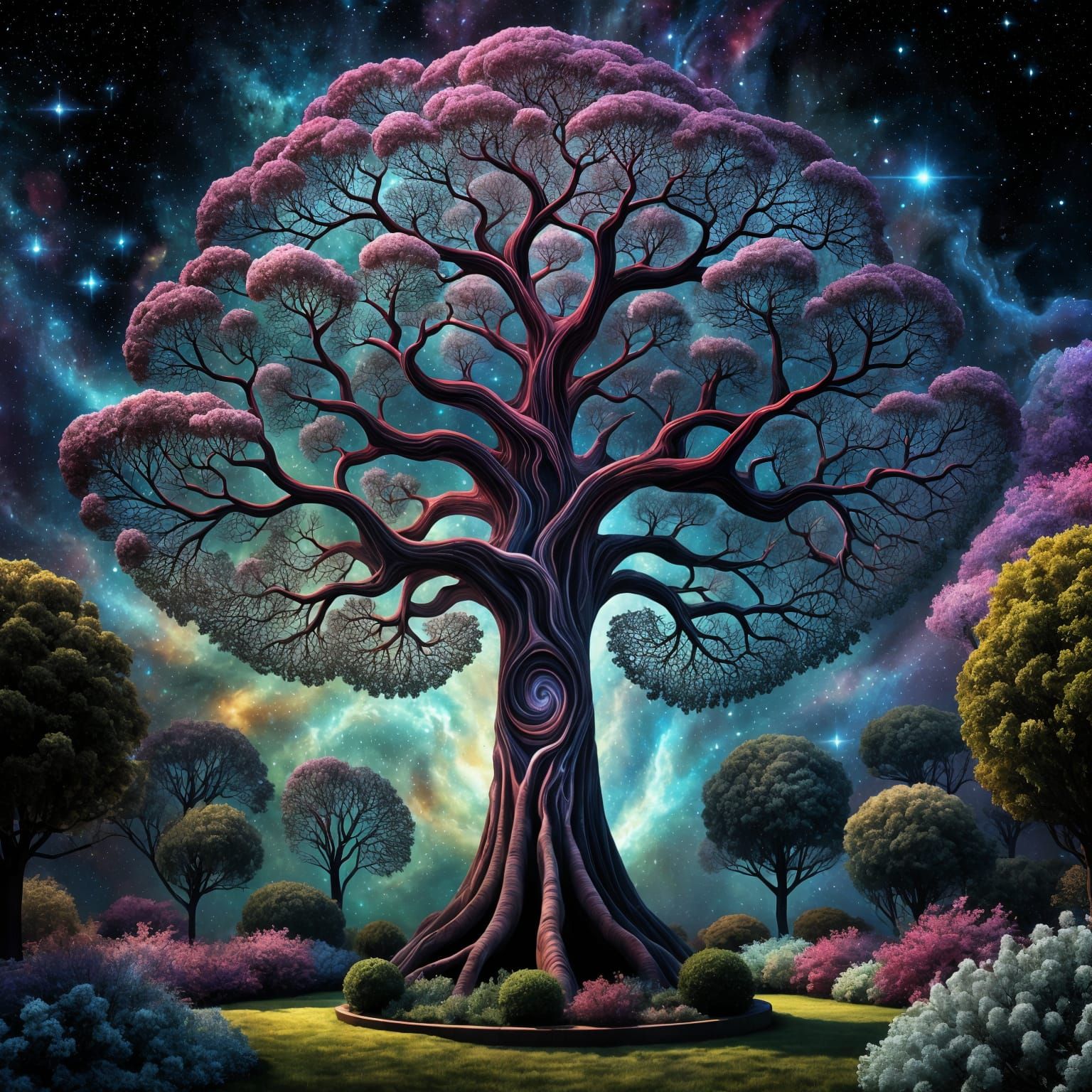Cosmic Tree  by @Yanciepants