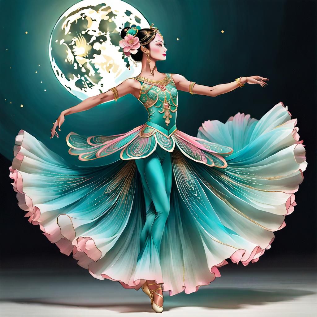 a graceful and elegant dancer  6